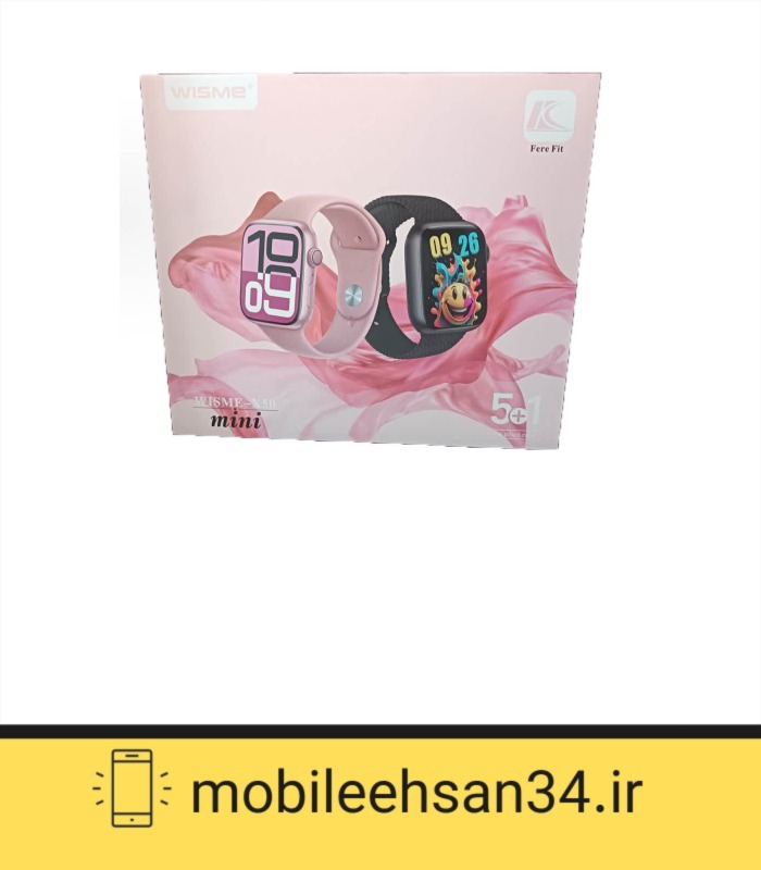 ساعت هوشمند دخترانه 5بند مدل Wisme-x50mini