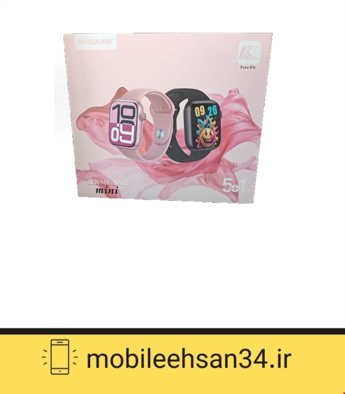 ساعت هوشمند دخترانه 5بند مدل Wisme-x50mini