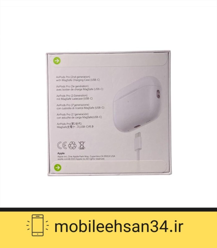 ایرپاد پرو 2 مدل AirPods Pro 2nd Type-C